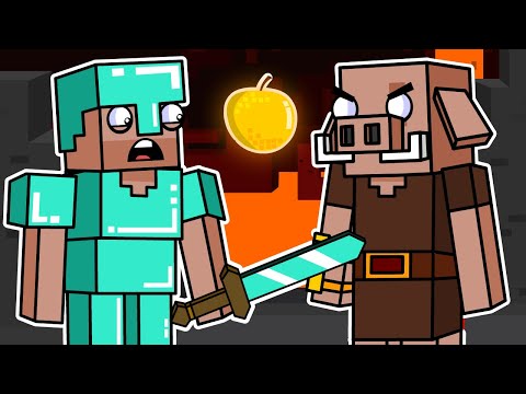 ArcadeCloud - THE NETHER'S ENCHANTED APPLE | Block Squad (Minecraft Animation)