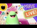 Marvie's First YouTube Live (Sesame Studios)