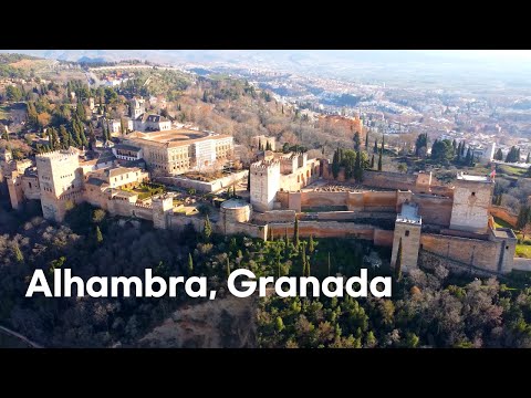 [4K]🇪🇸Granada, Spain: Full walking tour of Alhambra🕌😍 Last dinner at El Trillo🍷🍻🦐 Feb. 2022.