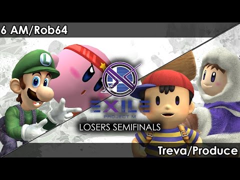 Project M: Rob64/6 AM V Treva/Produce - Exile 82 Tournament SSBPM