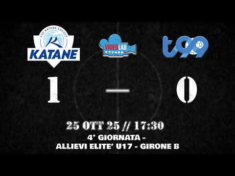 HIGHLIGHTS| 4° GIORNATA - ALLIEVI ELITE' U17| KATANE SOCCER 1-0 TEAM SPORT MILLENNIUM
