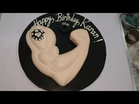 chef Halim  design fancy cake birthday cake