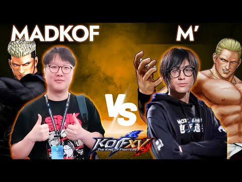 KOF XV 🇯🇵 M' vs MADKOF 🌀 - Sets FT3 (X2) #kofxv