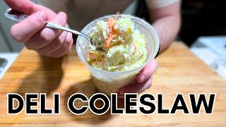 Deli Style Coleslaw That's Perfect For Your Summer BBQ's
