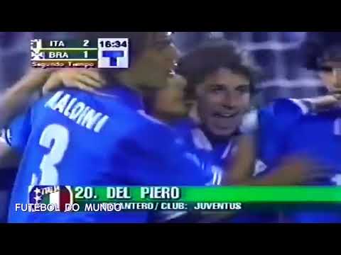 BRASIL 3 X 3 ITALIA  ANO 1997
