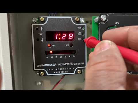 Generac GTS Transfer switch Setting Exercise