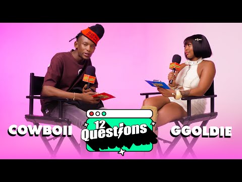 Ggoldie & CowBoii enthüllen endlich ihre wahren Gefühle über Liebe, Dates & Musik 😳🔥 | 12 FRAGEN