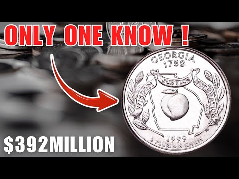 $392 MILLION 1999 GEORGIA QUARTER – RARE ERROR COIN YOU MUST SEE!