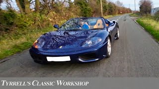 Barn Find to Glory: Remarkable Resurrection - My Ferrari 360 Spider | Tyrrell's Classic Workshop