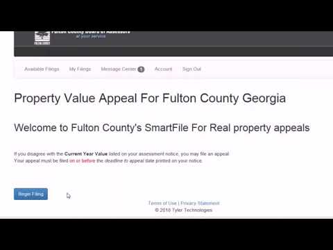 Fulton Assessor Smartfile Video