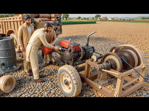 Amazing Process 450F Deep Borewell Drilling Technology | Incredible Well Drilling Rig Technology