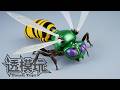 SwiftTransform WASPINATOR BEAST WARS MasterPiece Level RobotToys Waspinator RT黄蜂勇士 BW超能�
