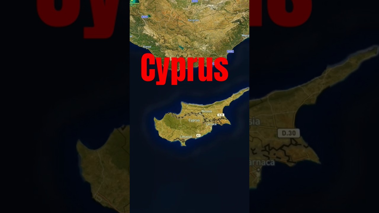 Beautiful land Cyprus map #travel #cyprus #cyprusvlog
