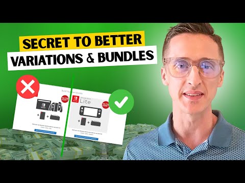 Mastering Product Variations and Bundles on Amazon: A Quick Guide | from seller with 415k+ Reviews