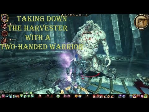 How to take down the Harvester with a Two-Handed warrior - Dragon Age Origins