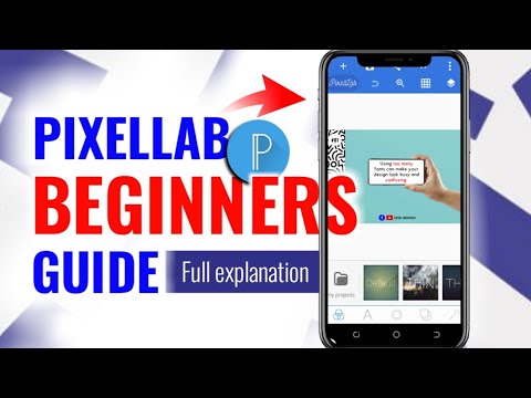 PixelLab Graphic Design Free Course – Lesson 1: Tools & Features