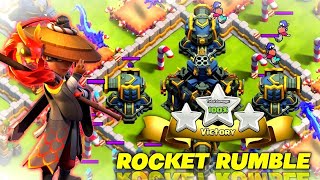 Hey Guys It's My Coc Ac | I Complete Rocket Rumble Challenge 