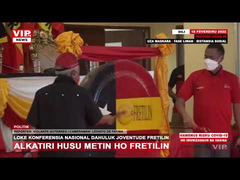 LOKE KONFERENSIA NASIONAL DAHULUK JUVENTUDE FRETILIN I ALKATIRI HUSU JUVENTUDE METIN HO FRETILIN