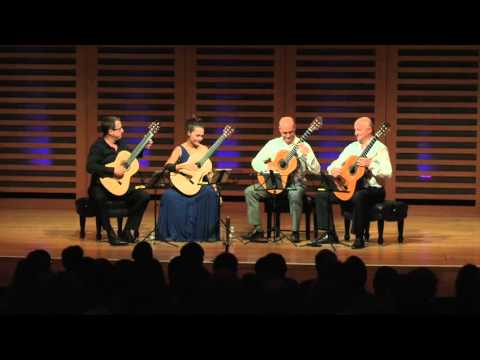 Vida Guitar Quartet perform Vaughan-Williams