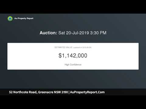 52 Northcote Road, Greenacre NSW 2190 | AuPropertyReport.Com