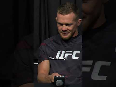 the TRASH TALKER met his match 😳 #ufcshorts