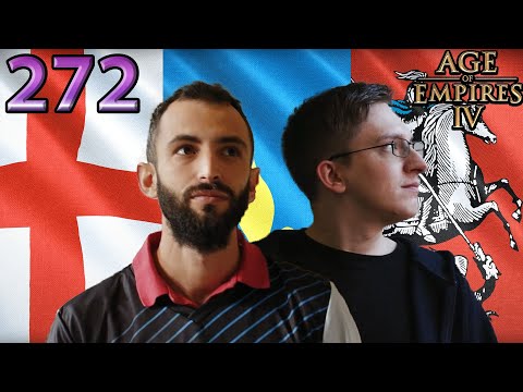 TheMista and RecoN in 2vs2 against LegendLil + WhiteKnight - Age of Empires 4 - Cast 272
