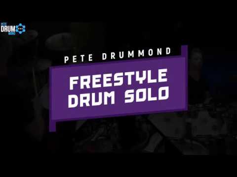 10 minute Drum Solo - Stick Tricks, Polyrhythms, Double Bass Drums, Independence, Linear Chops