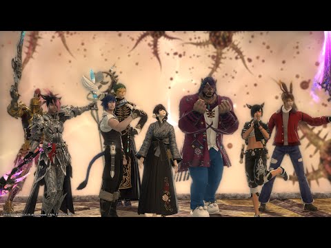 FFXIV - P8S Phase 2 First Clear (Dragoon PoV)