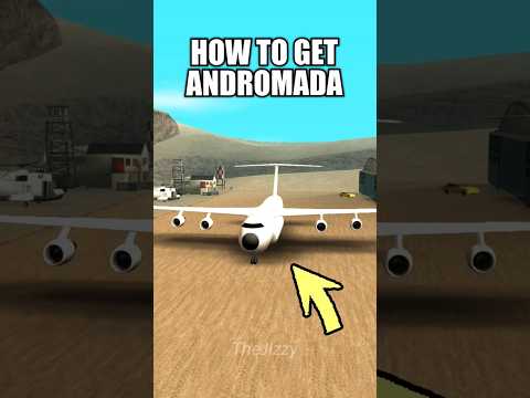 How To Get ANDROMADA Plane in GTA San Andreas ✈️ (Secret Trick) #gta #gtasanandreas #secrets