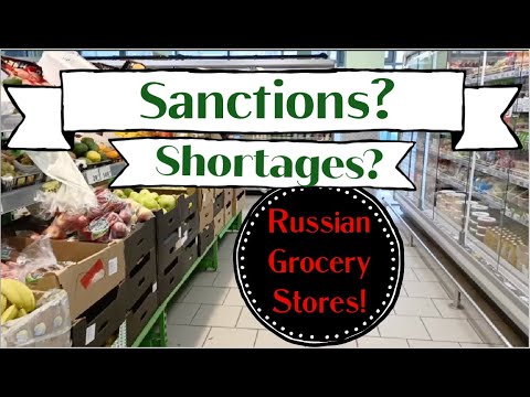 Grocery Shopping in RUSSIA!!
