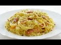Spaghetti Carbonara Without Cream JamilaCuisine