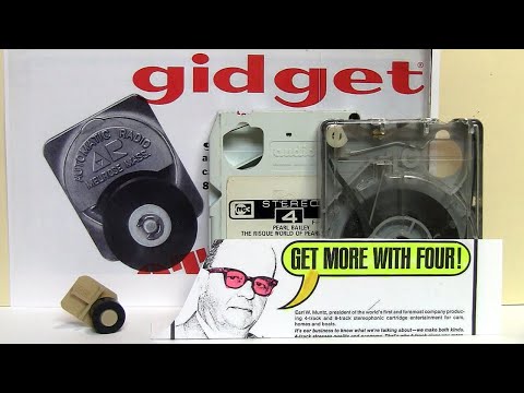 Play 4-track carts in 8-track decks with Gidget