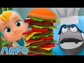 Giant Burger For Hungry Hungry Baby 1 HOUR OF ARPO Funny Robot Cartoons For Kids