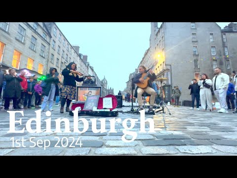 Edinburgh Festival Fringe 1st Sep 2024 ~Bartek Dabrowski #streetperformance #improvisation