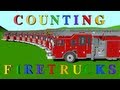 Number Counting Firetrucks Learning For Kids