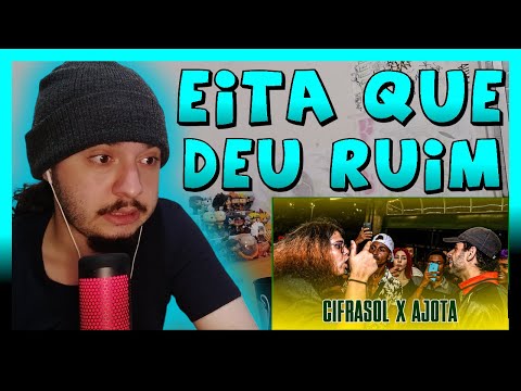 (DEU MERD4 ) AJOTA X CIFRASOL - SEMIFINAL - BATALHA DA ZIL - EDIÇÃO 69 | REACT BAUEB