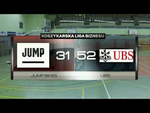 Jump Bikes vs UBS - V kolejka - Kraków - Koszykarska Liga Biznesu