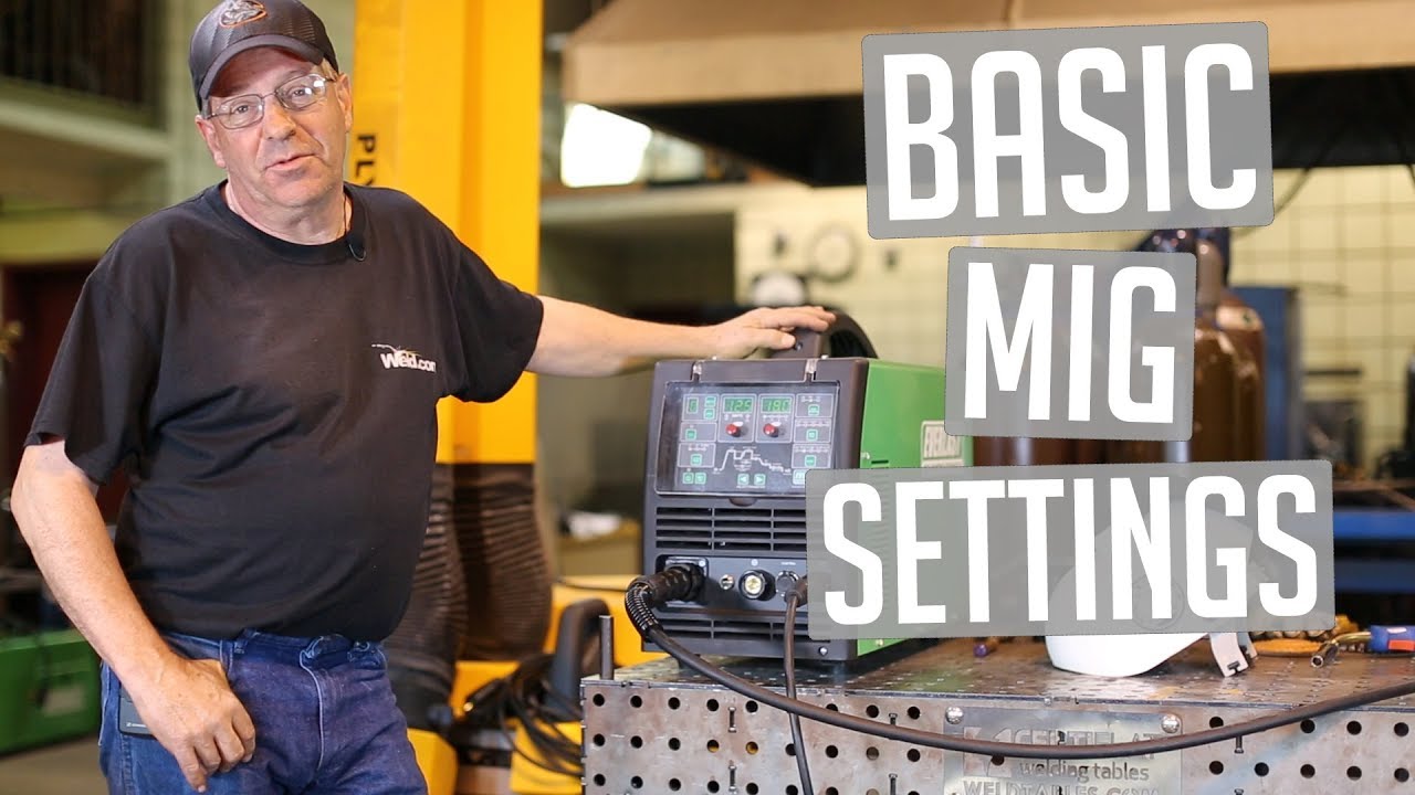 🔥 Basic MIG Settings (on the Everlast Power iMIG 253 Dpi)