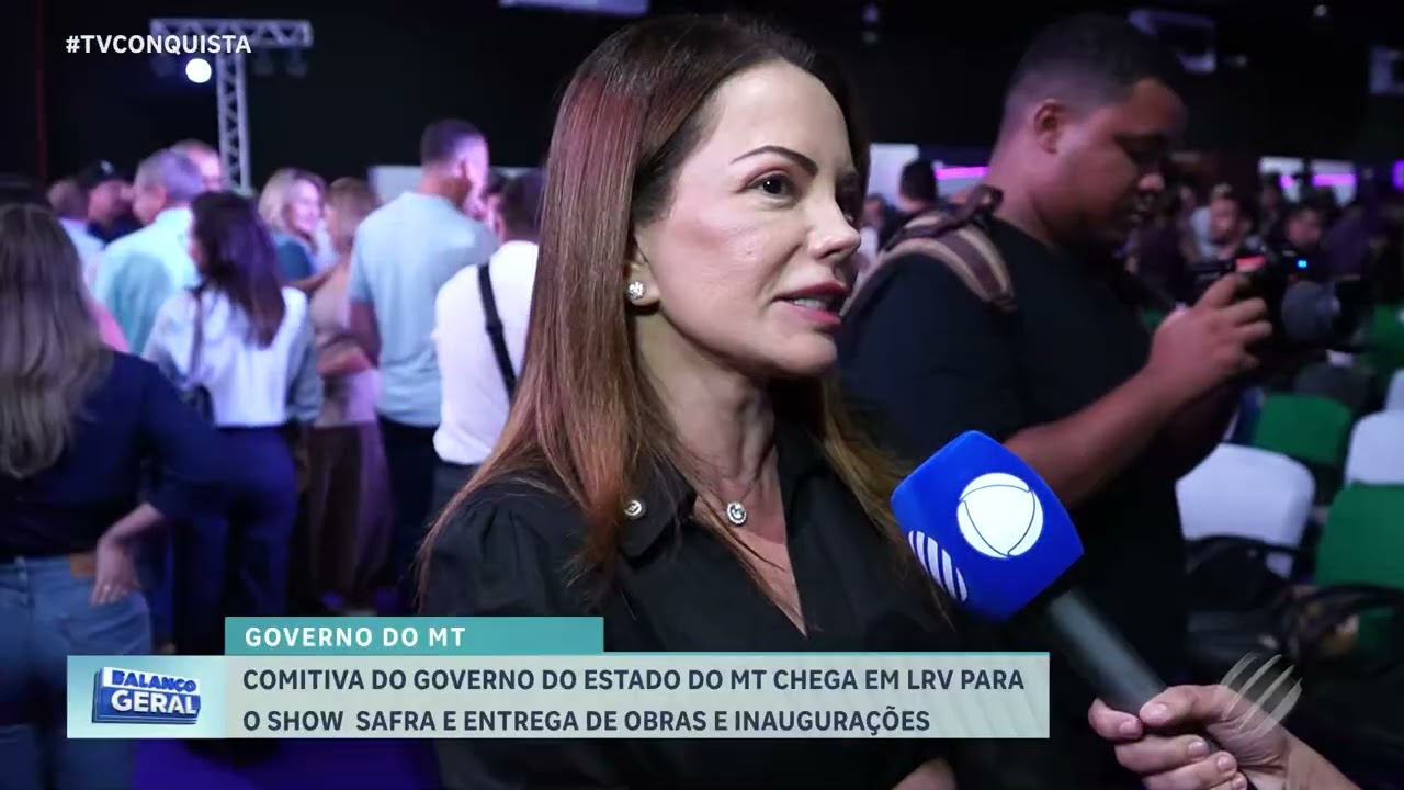 Show Safra 2026: Governo de MT chega a LRV e destaca futuro do agronegócio