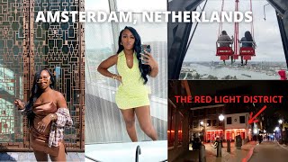 AMSTERDAM TRAVEL VLOG, RED LIGHT DISTRICT, AMUSEMENT ETC. | TRAVEL TO EUROPE