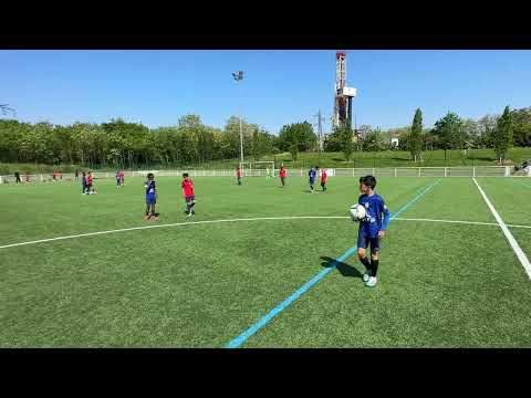 Ris Orangis - Chelles  / U11 (2-1) Première mi-temps. 20 mai 2023. [Score final 3-3]