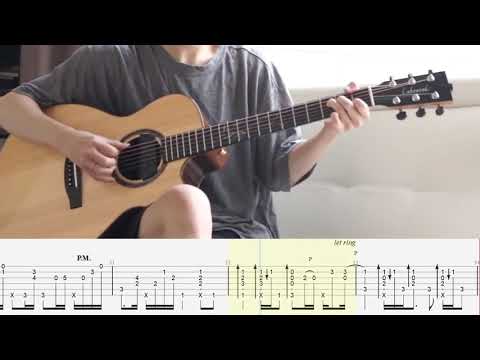 Fingerstyle Tabs | Charlie Puth - One Call Away | Sungha Jung Tabs | Guitar Cover