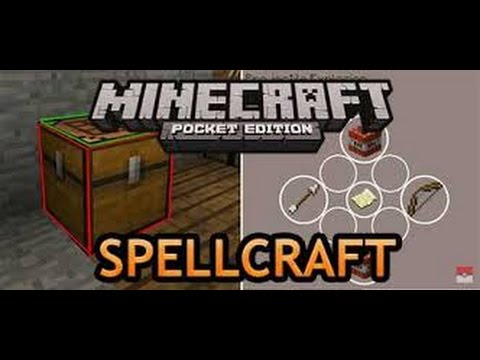 Review of cool SpellCraft mod for Minecraft PE 0.14.0