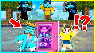 ドラえもんの秘密道具を使ってチート逃走中!ママジャイアンから逃げろ🔥【まいくら / マインクラフト】