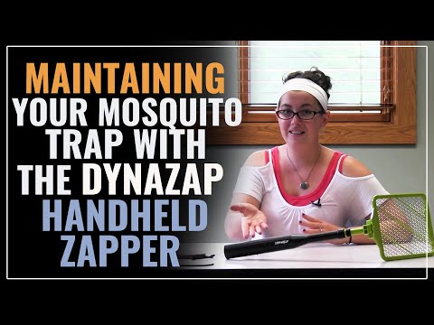 Maintaining Your Mosquito Trap with The DynaZap Handheld Zapper