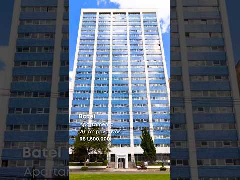 Apartamento no Batel de 201 m² - Ed. Concorde, Curitiba #curitiba #apartamento #batel