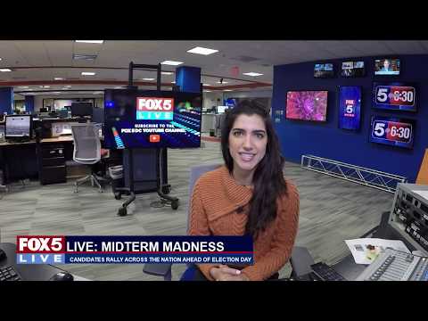 FOX 5 LIVE (11/5): COUNTDOWN to Election Day -- candidates rally across the nation for votes
