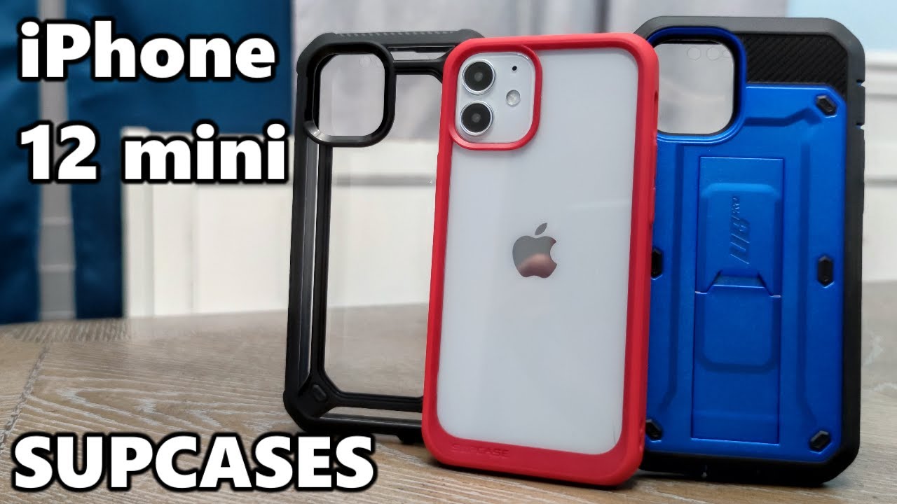 Apple iPhone 12 mini cases - SUPCASE Unicorn Beetle Pro, EXO Pro & Style