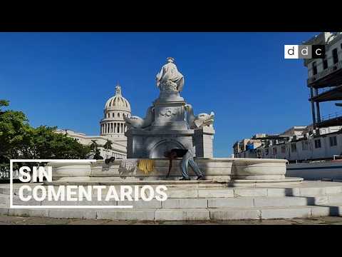 Secas, rotas, con basura: fuentes de La Habana