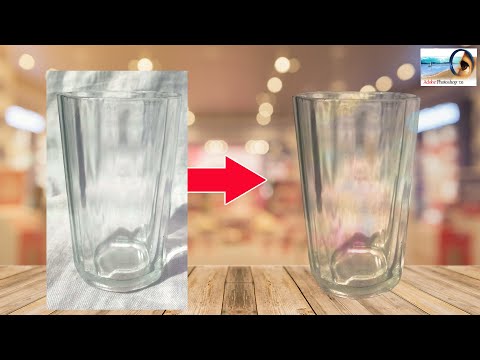 Select Transparent Stuff With Blend Modes | Glass Par Background Reflaction Kaise Kare